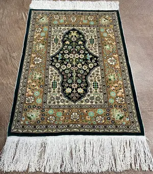 Vintage Green Turkey Silk Hereke 2