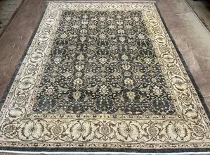 Vintage Green Pakistan Tabriz 8