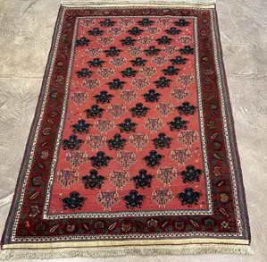 New Red Persian Gabbeh Sumak With Pile 4