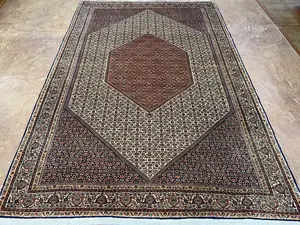 Vintage Navy Persian Bijar 7