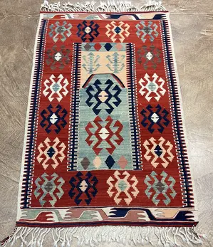 Vintage Multi Turkey Turkish Kelim 3