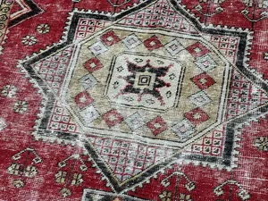 Vintage Red Turkey Turkish 4