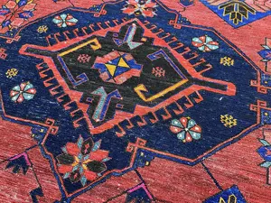 Vintage Red Caucasian Sumak 7