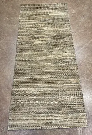 New Grey Afghanistan Gabbeh Runner