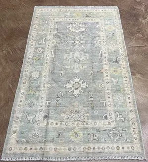 New Grey Afghanistan Oushak 3