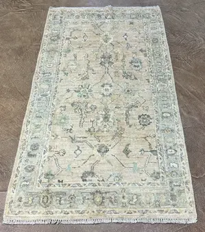 New Beige Afghanistan Oushak 3