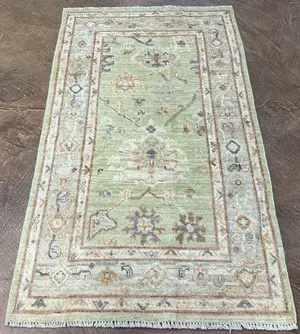 New Green Afghanistan Oushak 3