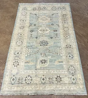 New Blue Afghanistan Oushak 3