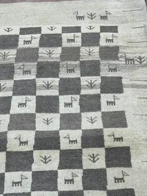 New Ivory Persian Gabbeh 5