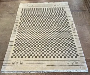 New Ivory Persian Gabbeh 5