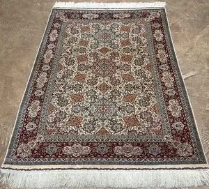 Vintage Ivory Turkey Silk Hereke 4