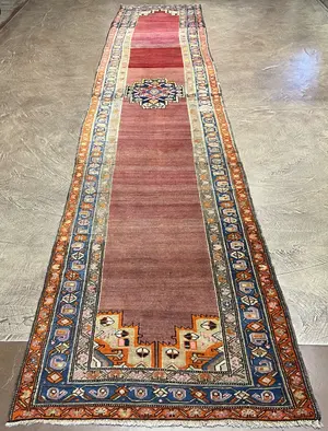 Antique Red Turkey Oushak Runner
