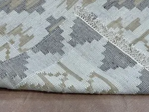 New Ivory India Modern Dhurrie Pyra 9