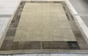 New Ivory India Gabbeh 8' X 10'