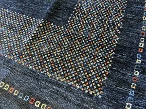 New Navy Persian Kashkoli Gabbeh 9' X 12'