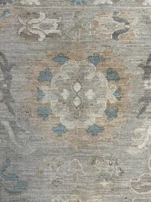 New Grey Afghanistan Oushak 8' X 10'