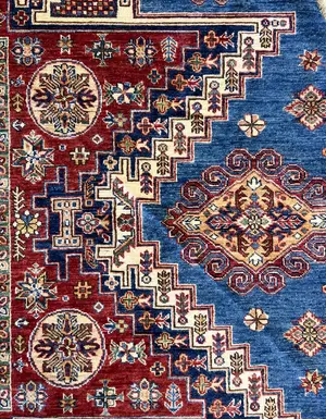 New Blue Afghanistan Kazak Round