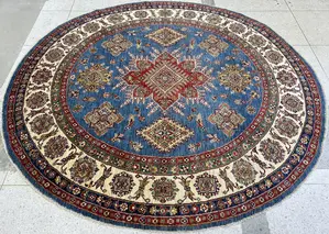 New Blue Afghanistan Kazak Round