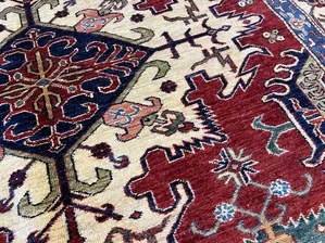 New Red Afghanistan Kazak 6' X 9'